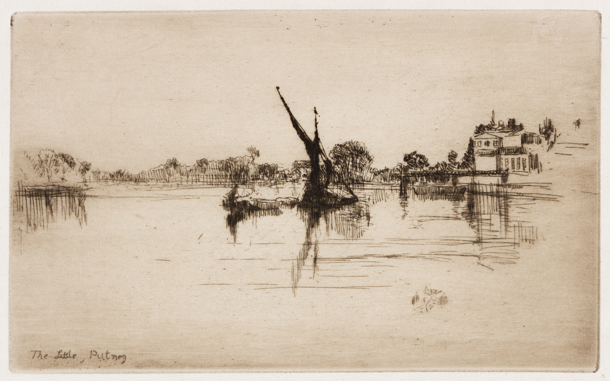 JAMES A. M. WHISTLER The Little Putney, No. 2.